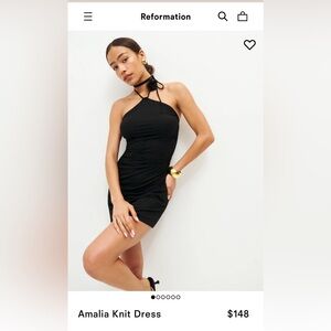 Reformation Amalia Knit Dress in Medium